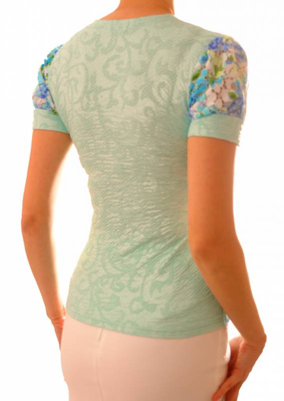 Элегантная блузка с цветочным принтом The Distinctive 143
