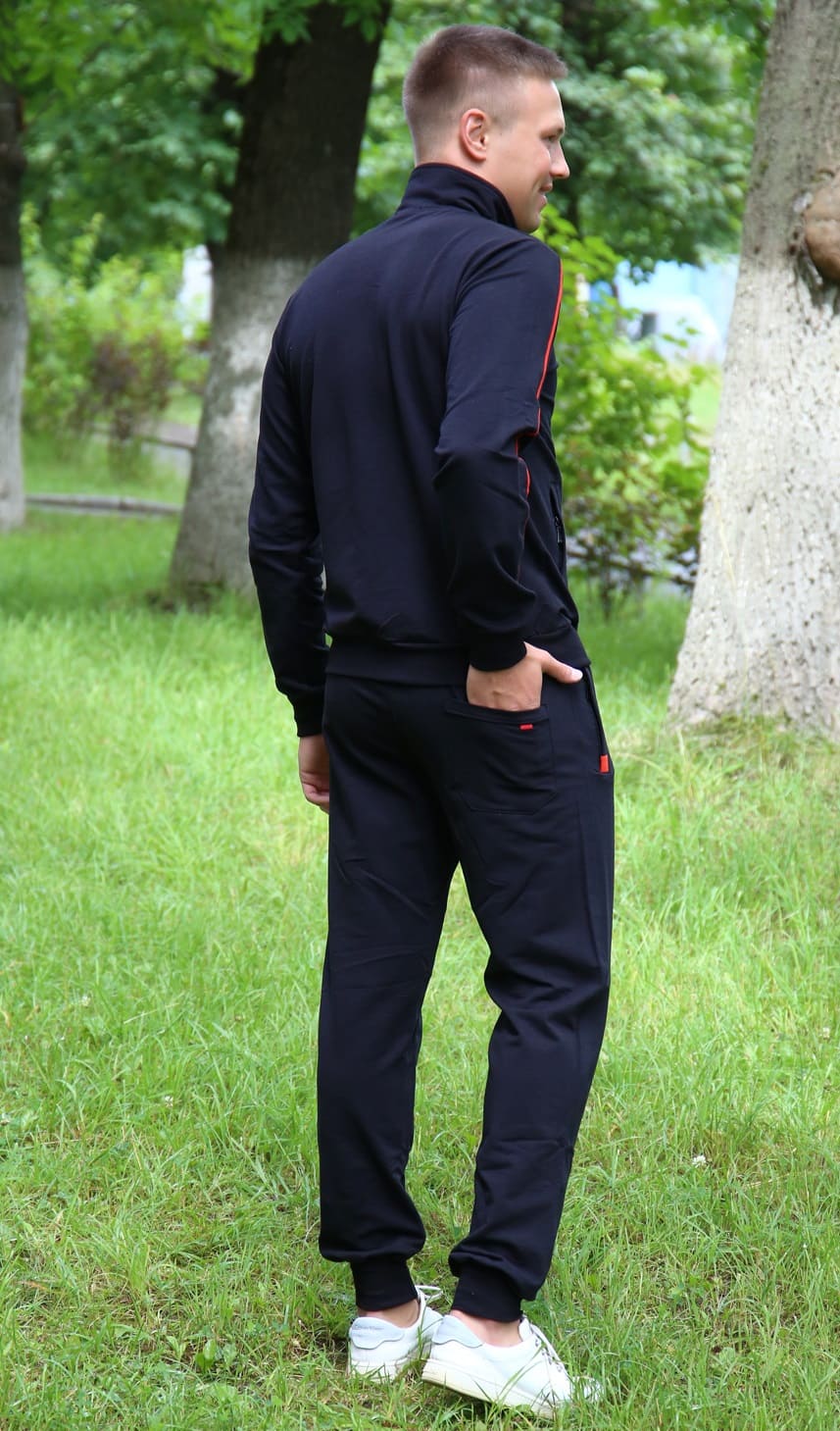 Черный спортивный костюм Berchelli 5939
