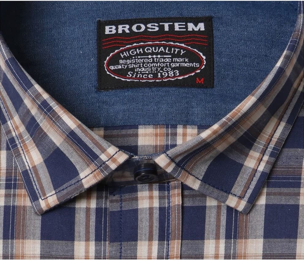 Рубашка в клетку мужская Brostem MS2A4-SH653
