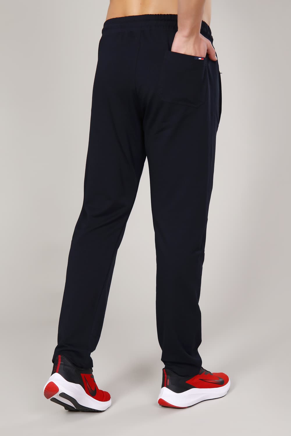 Темно-синие спортивные брюки со шнурком Berchelli 16054